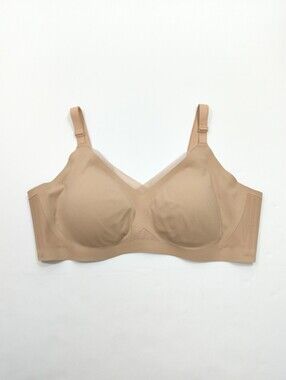 Honeylove Liftwear Crossover Seamless Bra In Sand